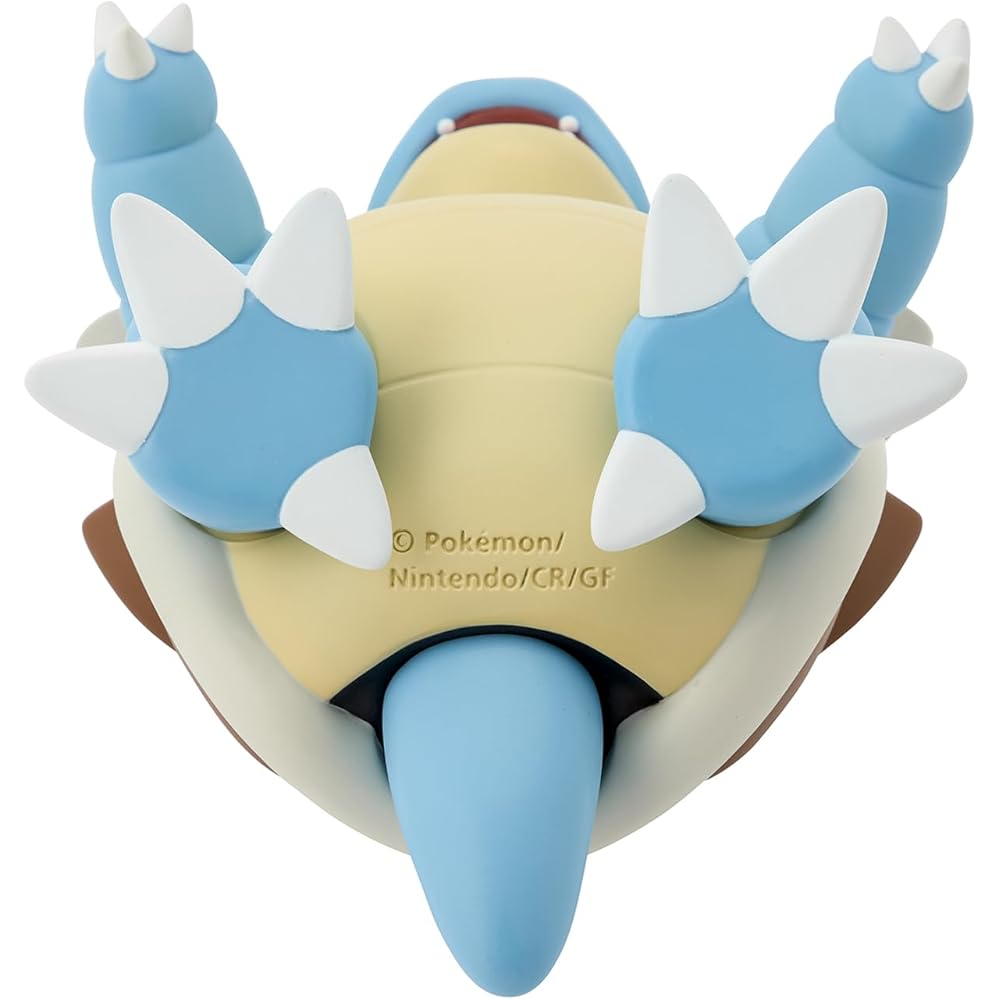 Оригинальная фигурка из мягкого винила Blastoise 6 дюймов Коллекционная игрушка из Pokemon Center