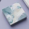 Double-Sided Portable Pocket Mirror Abstract Oil Painting Style Pattern Cute Small Mirror Outdoor