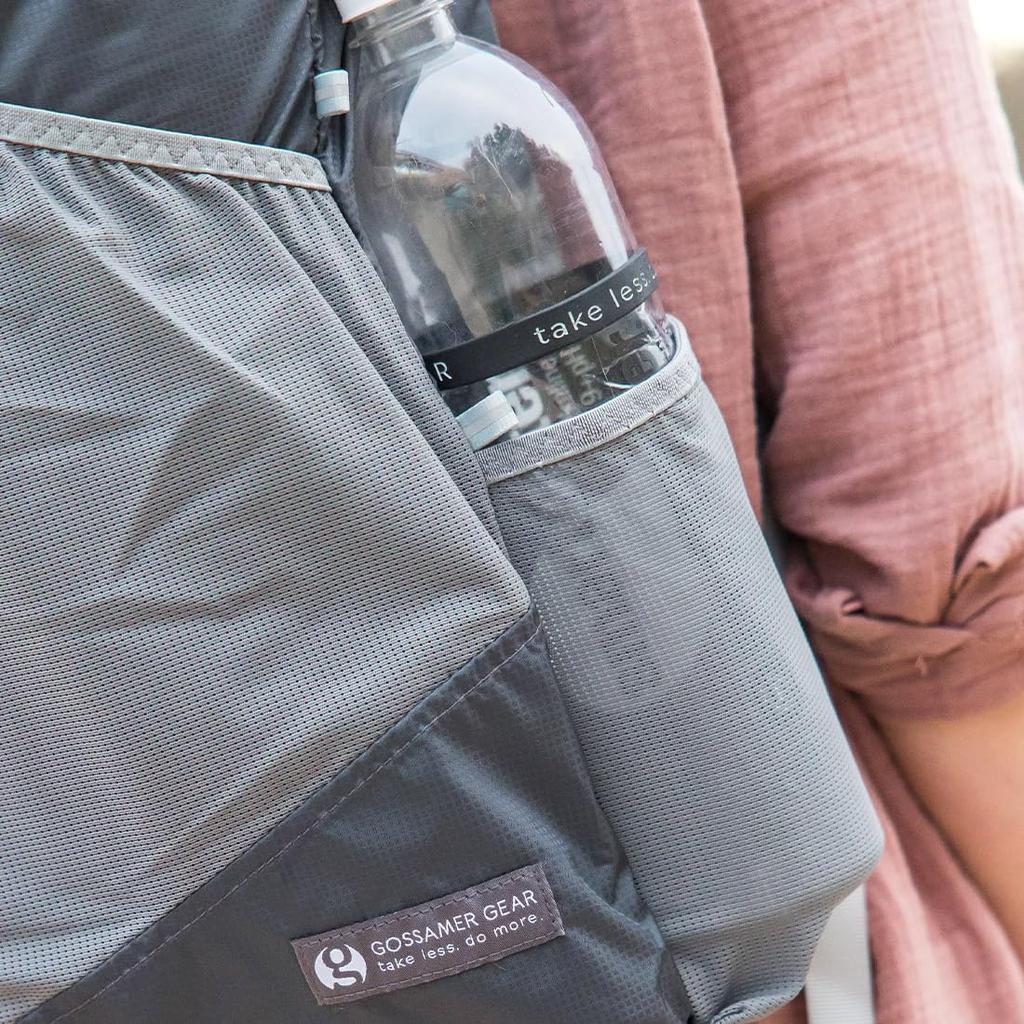Минималистичный рюкзак Gossamer Gear Minimalist 19, серый. Ультралегкий рюкзак 19 л для поездок на работу, походов и повседневного использования. Складывается для компактного хранения.