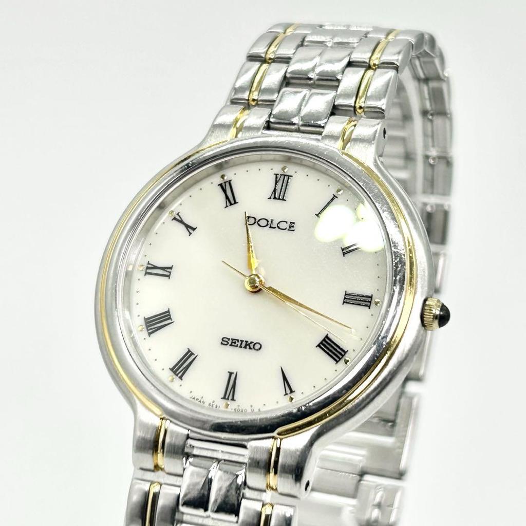 [USED] SEIKO DOLCE 5E31-6C90 Quartz Watch