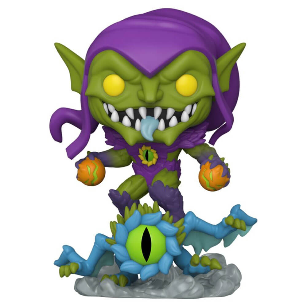 Marvel Mech Strike Green Goblin Glow Эксклюзив для США! винил