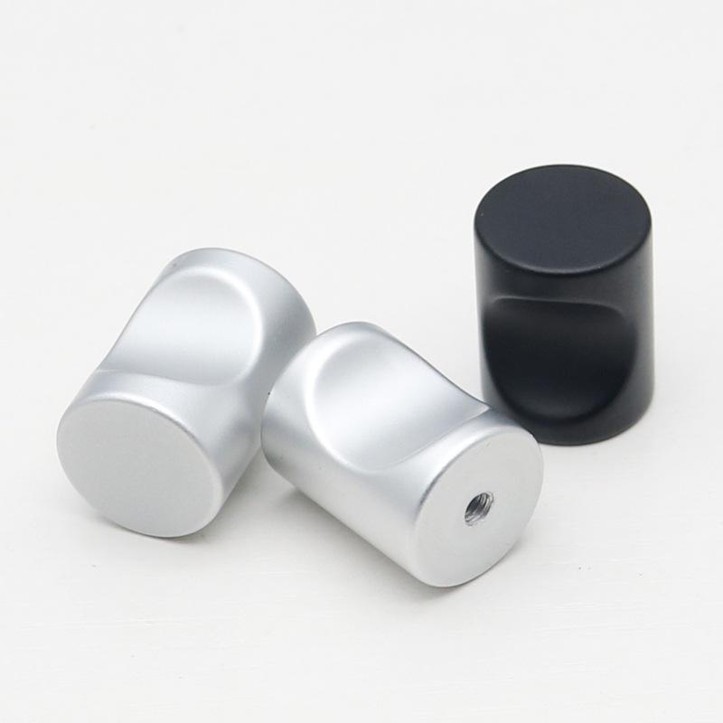 1PC Modern Simple and Round Thumb Handle, Drawer Wardrobe Door Handle