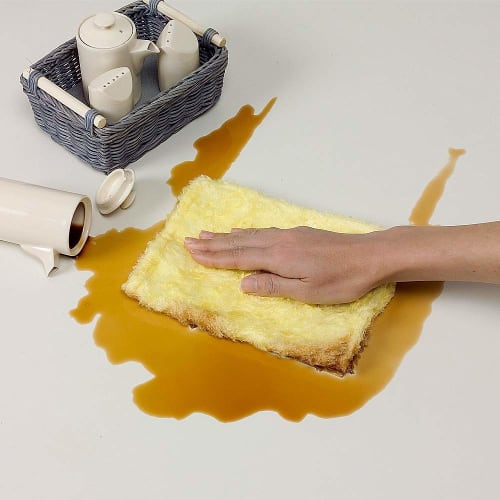 Azuma Industries Mysterious Cloth, Large, for Dishcloths, Countertops, No Detergent Required, Removes Oil and Stains, Stain Resistant, Yellow, Approx.