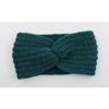 Winter Warmer Ear Knitted Headband For Women Crochet Bow Wide Stretch Hairband Headwrap Hair Accessories Lady Turban