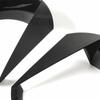 Ac29-Angry Eyes Front Headlight Bezels Trim Cover For Jeep Renegade 2015 2016 2017 2018 (Black)