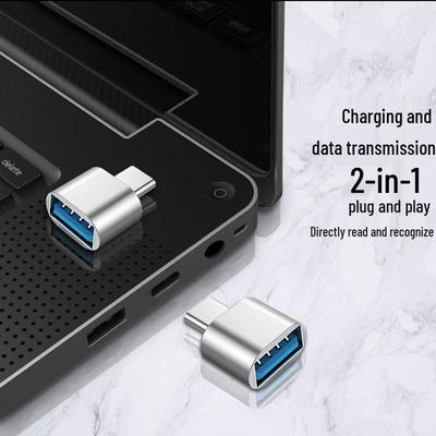 Адаптер USB Type-C на USB 2.0 для мобильных телефонов, мышей, клавиатур и USB-накопителей