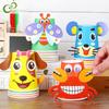 12 шт. Детский 3D DIY ручной работы набор материалов для наклеек на бумажные стаканчики Полный набор Детский детский сад школа искусство поделки развивающие игрушки GYH