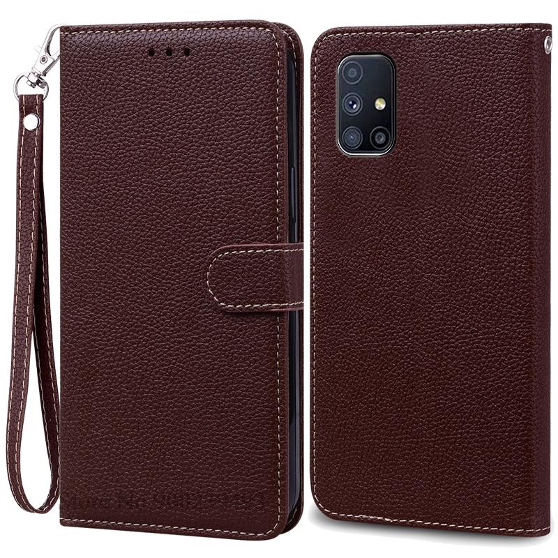 Для Samsung M51 чехол мягкий силиконовый кошелек кожаный флип-чехол для Samsung Galaxy M51 чехол M 51 подставка книжка чехол Fundas