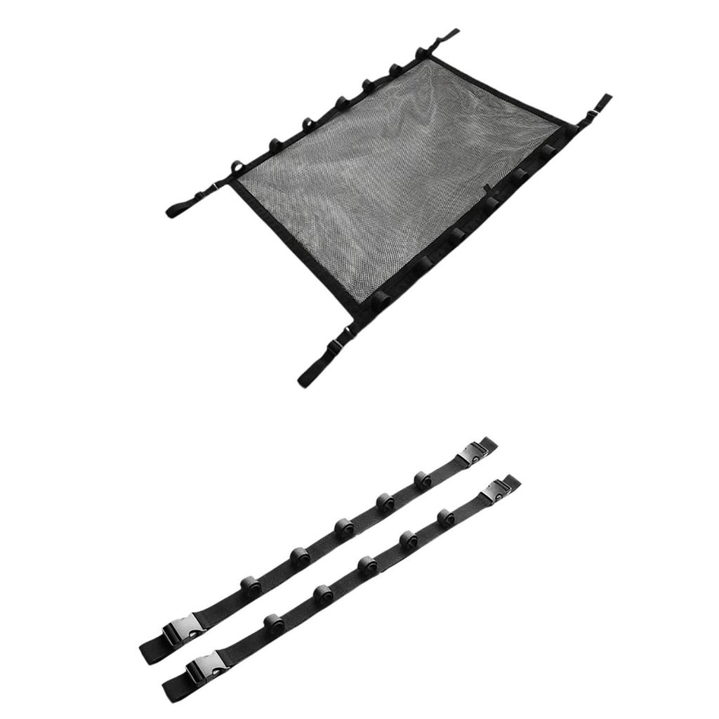 Vehicle Fishing Rod Holder Fishing Pole Holder for Car Roof Rack Easy To Install Horizontal Carrier for Car Interior Travel