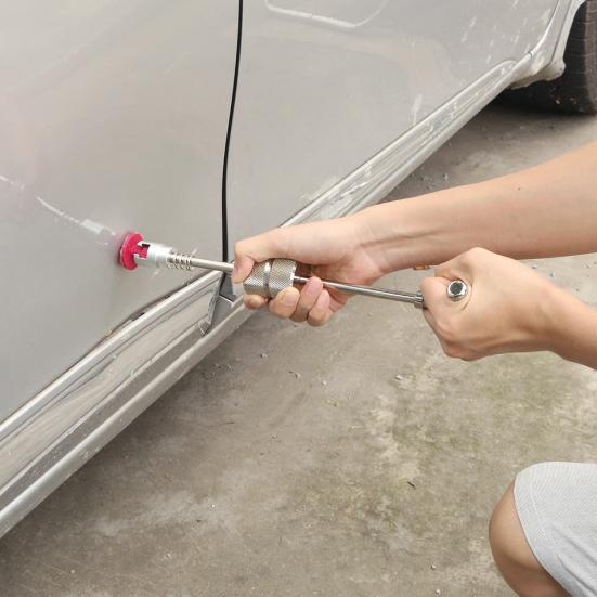 Автомобильный съемник без покраски, инструмент для ремонта вмятин на корпусе, всасывающий Т-образный стержень