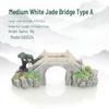 Aquarium Resin Fish Tank Decorations - Bridge Design for Tropical Fish