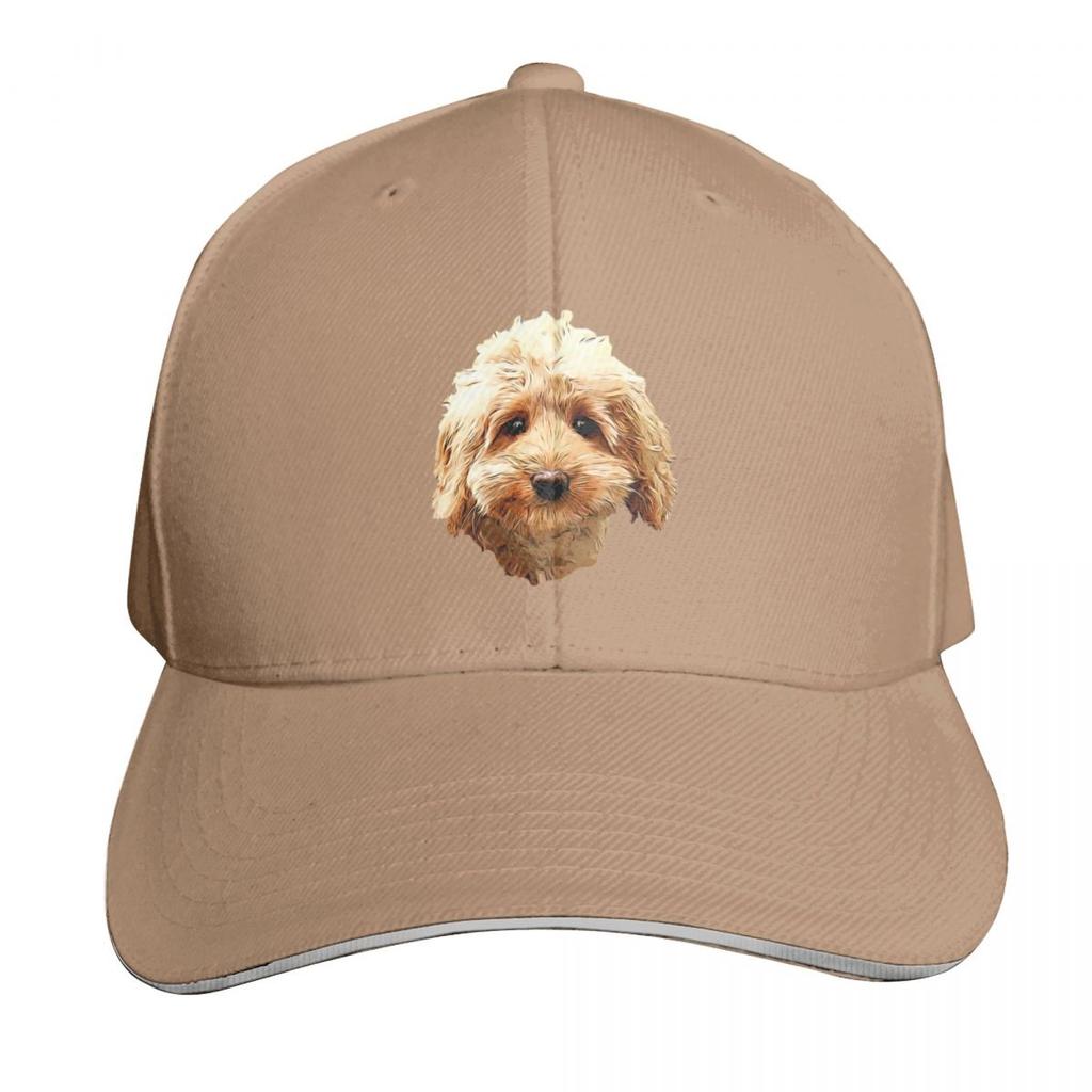 Cavapoo Cockapoo Doodle Cuteness Baseball Cap Snapback Flat Bill Strapback Dad Hat Six Panel Structured Crown