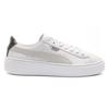 Puma Кеды Basket Platform Low Top Повседневные Кроссовки Унисекс Белые 367850-01