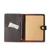 Обложка из коровьей кожи для блокнота Field Notes, портативный сменный блокнот с держателем для ручки, карманные блокноты, подходит для дневника 3,5'' X 5,5''