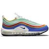 Nike Разноцветные женские кроссовки Air Max 97 Summit-White Sapphire Pistachio-Frost DH5724-100