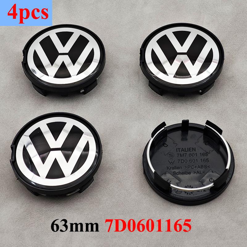 For VW Volkswagen Jetta MK5 Golf 4pcs 55mm 56mm 65mm 70mm 76mm Car Wheel Center Hub Caps Cover For VW Volkswagen Golf Polo Passa