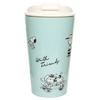 Onishi Ken Seihan PEANUTS Stainless Steel Tumbler GREEN WITH LID PL-2801