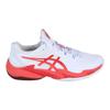 Tennis Shoes Asics White/red Size 42.5 Court FF 3 Novak Clay