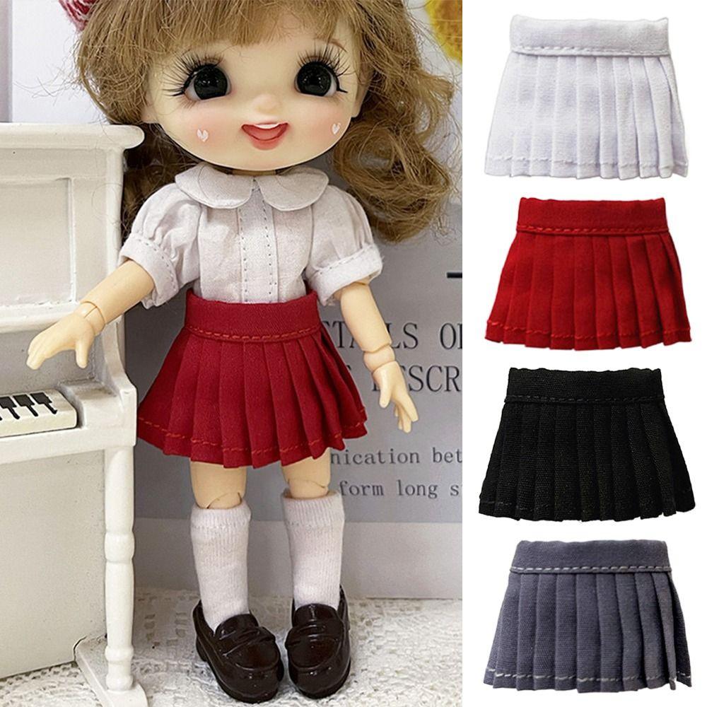 Doll Clothes Shorts Pants Accessories Doll Uniform Skirt Handmade Skirt Dresses Doll Skirt Clothes