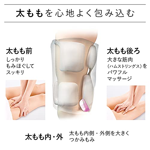 Домашний воздушный массажер Panasonic Leg Refle Feet to Thighs 5 уровней с функцией подогрева Темно-серый EW-RA190-H