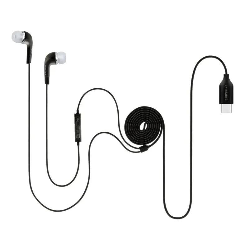Samsung Earphones Type-C EO-IC050 Wired Black TYPE-C EARPHONES Akg EARPHONES