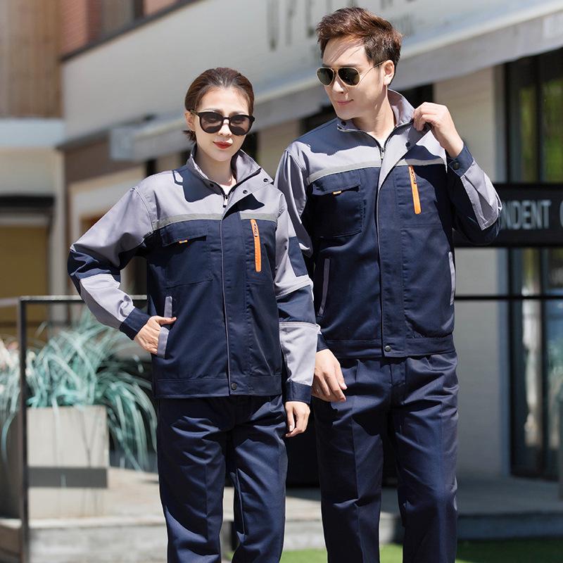 Грязеотталкивающий светоотражающий комплект рабочей одежды для осени/зимы - Прочная одежда для строительства и авторемонта