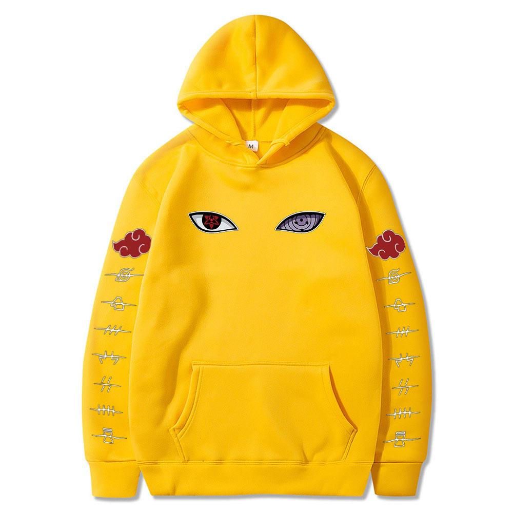 Наруто Косплей Толстовка Harajuku Толстовки Мужские хлопковые толстовки