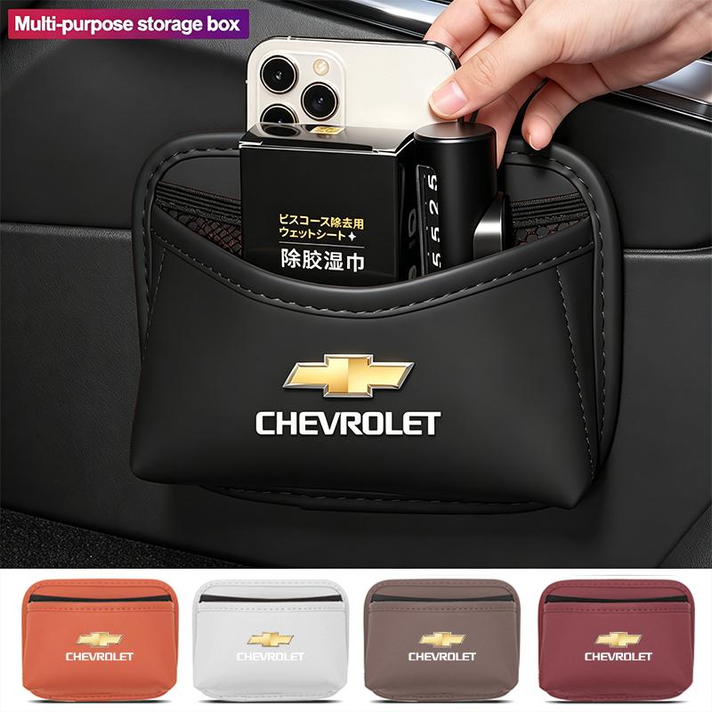 Car Organizer Pocket Bag Cards Phone Key Paste Bag Interior Accessories For Chevrolet Spark Captiva Cruze Epica Nubira Optra Z71 LC2