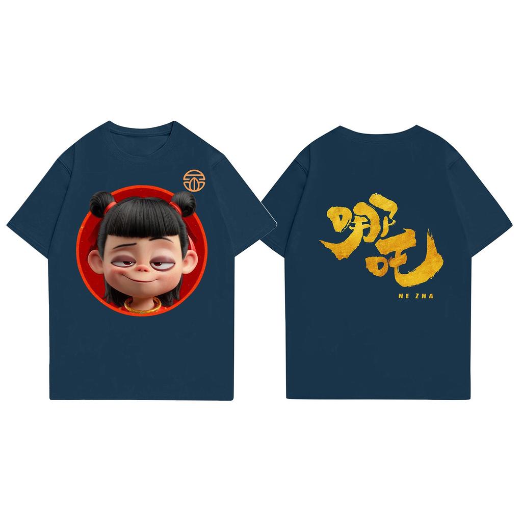 Женская повседневная футболка с круглым вырезом и короткими рукавами с принтом