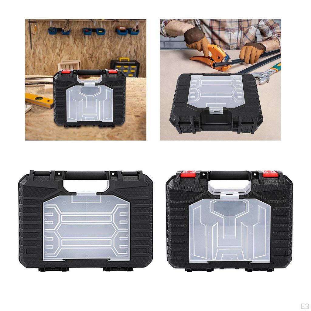 Electric Drill Carry Bag Hard Storage Tool Case Organizer Travel Suitcase Portable Father's