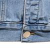 Solid Color Slim Fit Cotton Lapel Single Breasted Men Spring Denim Jacket Fashion Motorcycle Casual Jeans Coat Outerwear