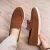Lazy Slip On Mens Casual Shoes With Durable Pu Upper For Summer Walking Comfort