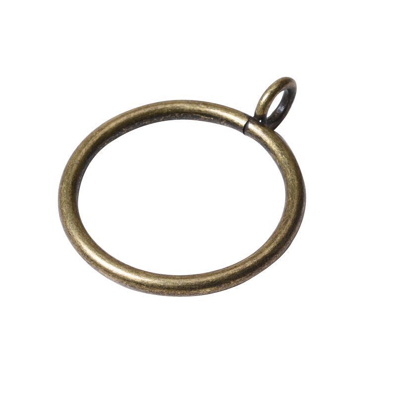 Modern Minimalist Metal Curtain Rings With Hanging Hooks For Home Decor And Window Treatment