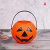Halloween Party Props Plastic Pumpkin Bucket Decorate Halloween Decoration