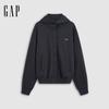 Gap Женская флисовая толстовка с вышивкой логотипа в американском ретро-стиле