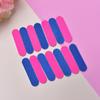 100Pc Mini Nail File 100/180 Grit Pink Blue Wooden Nail Grinding Files Art Tools