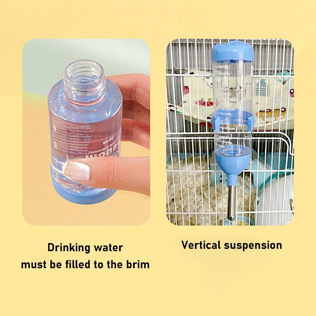 Поилка для хомяка - предмет первой необходимости для мелких животных, 80 мл
