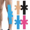 Precut Kinesiology Tape Cotton Athletic Tape Waterproof Elastic Kinetic Tape for Pain Relief Muscle Support Injury Recovery