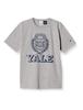 Champion Oxford Gray Short Sleeve Size Dry Made In Men's T-Shirt, M, 100% Cotton, Fit, One-Point Logo, USA, C5-T303