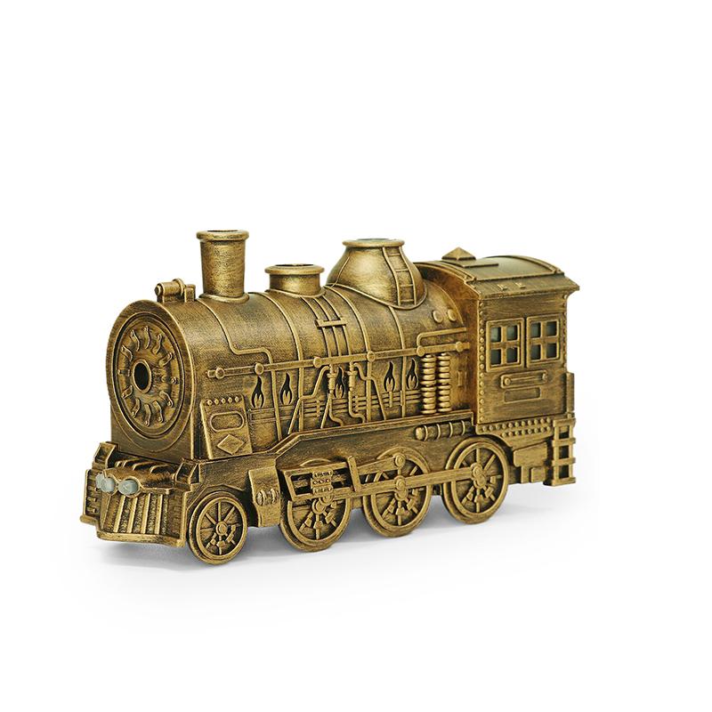 Увлажнитель воздуха Mini Train, ультразвуковой диффузор аромата эфирных масел с 7-цветной светодиодной подсветкой, резервуаром для воды объемом 300 мл и пультом дистанционного управления