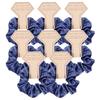 1set Bridal Shower Hair Ties Scrunchies Team Bride Bridesmaids Wrist Decors Wedding Gifts for Bachelorette Hen Party Souvenirs