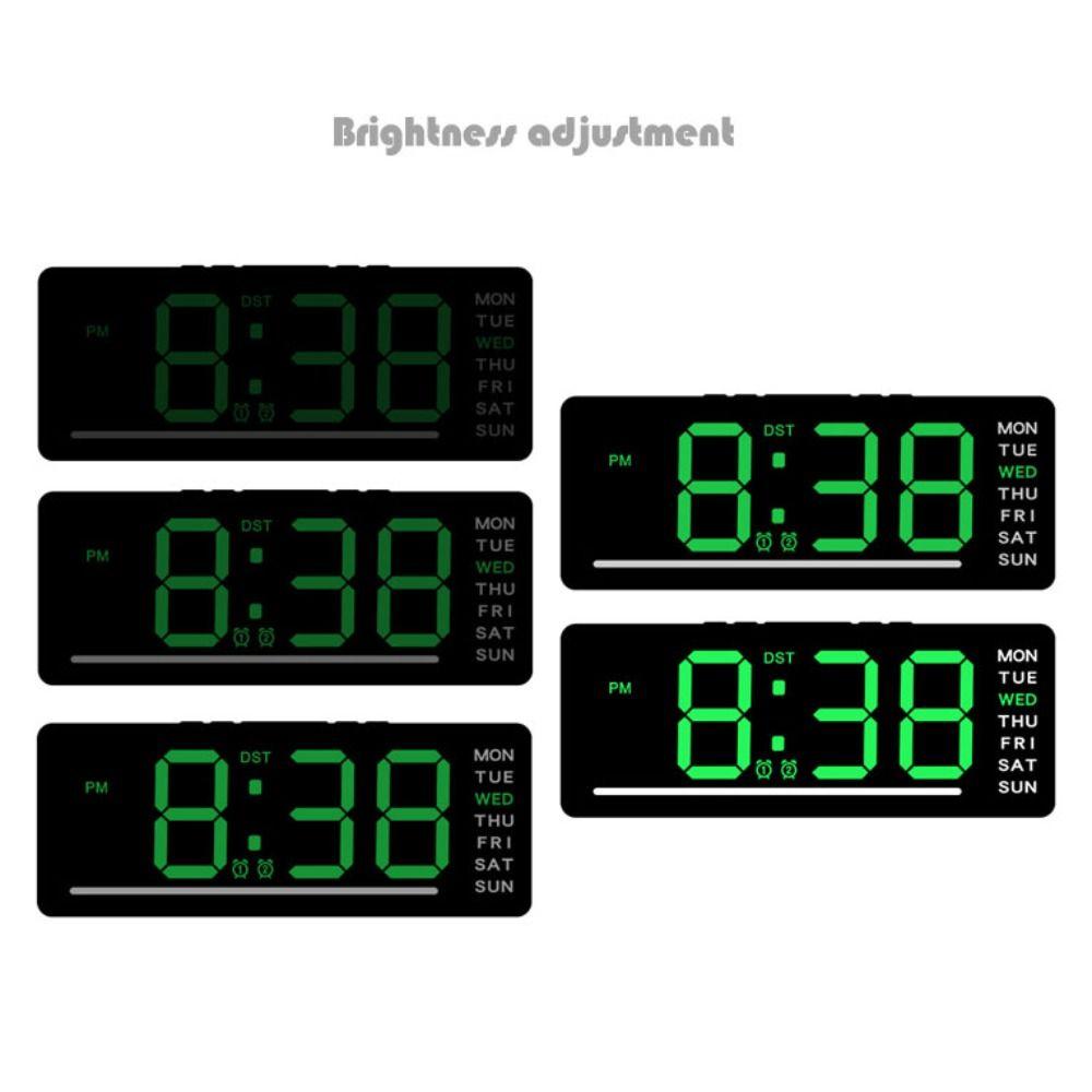 ABS Цифровые LED Часы Многофункциональные Будильники Новые Электронные Часы
