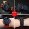 Для часов Casio PROTREK ремешок PRW-6100Y PRW-3000 PRW-3100 PRW-6000Y/YT/FC-1 Мужской силиконовый ремешок для часов Пряжка для часов из нержавеющей стали