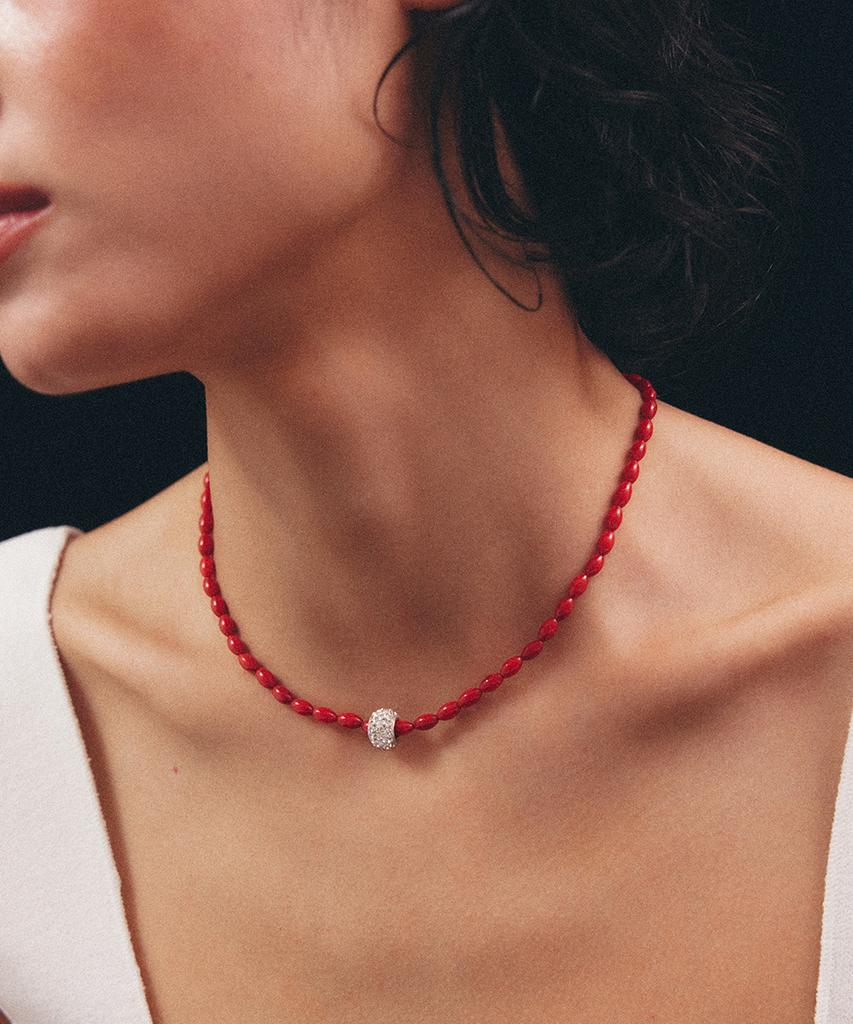 Колье Lowool Red Sparkle
