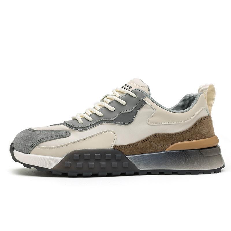 Трендовая брендовая мужская обувь весна новая обувь для папы воздушная подушка мягкая подошва увеличивающая рост мужская спортивная и повседневная обувь мужская для бега 2283