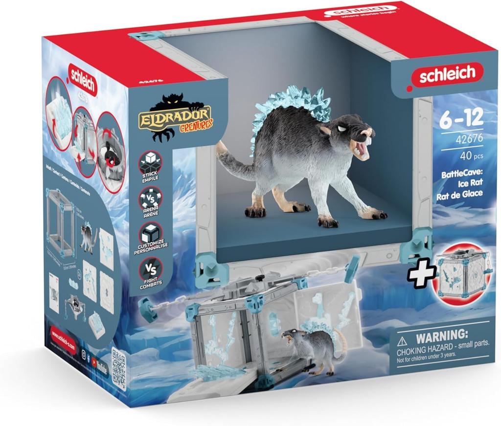 Schleich Eldorado Боевой куб Ледяная крыса 42676