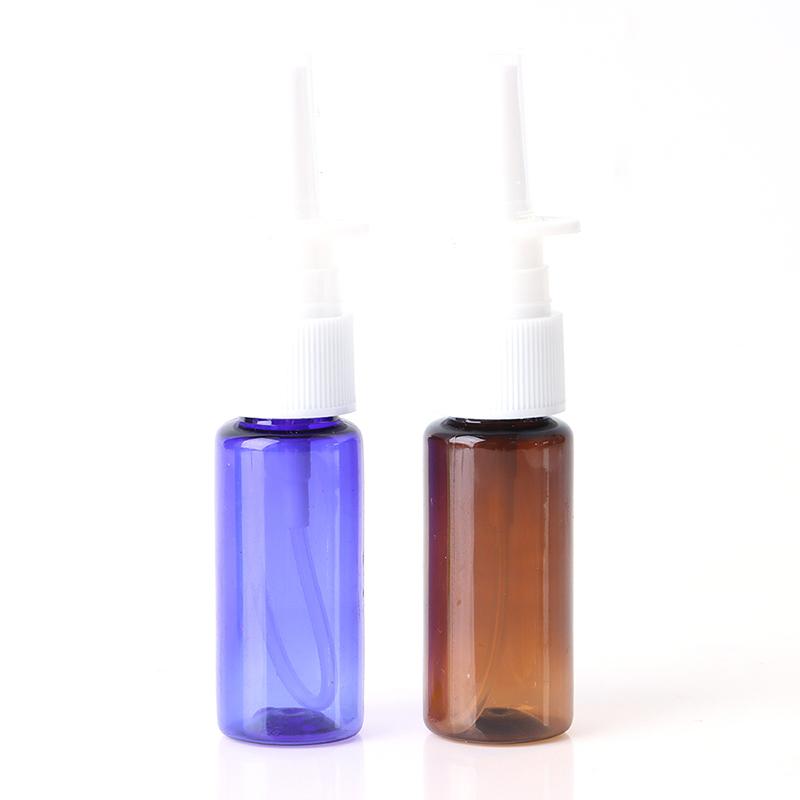 20 мл пустой пластиковый распылитель для носа с туманом, многоразовый