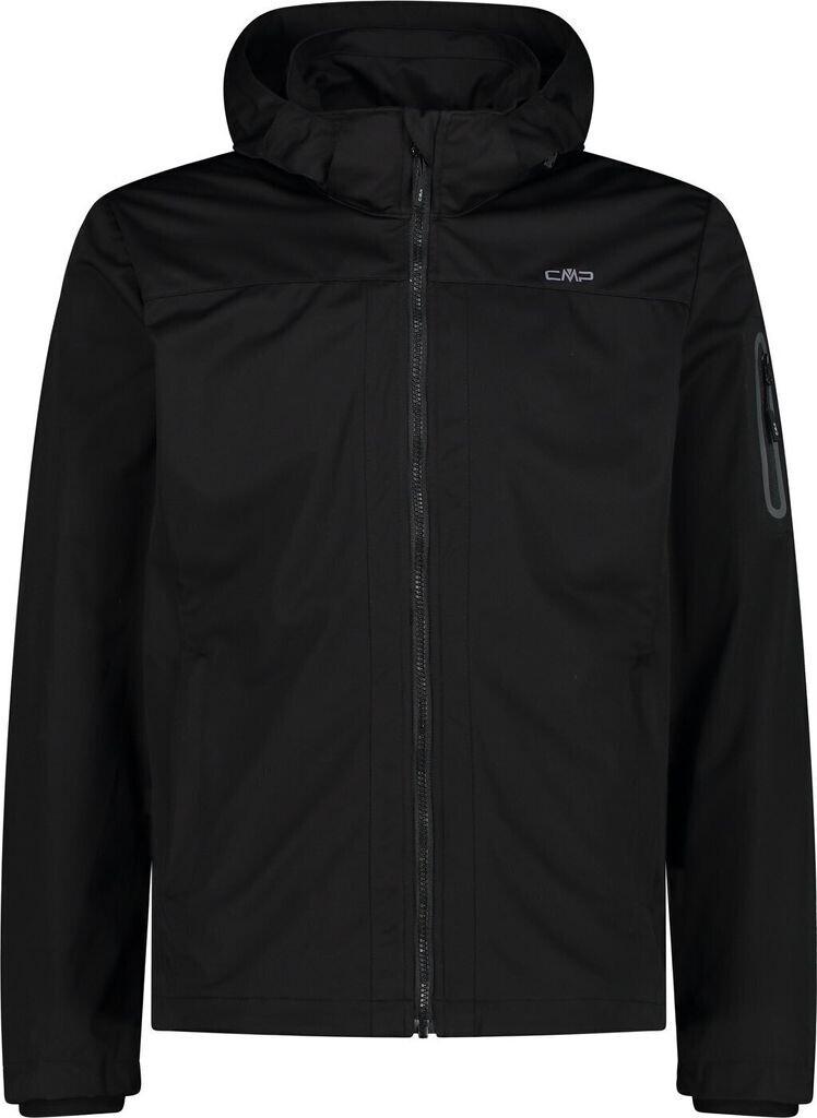 Куртка CMP Light Softshell Jacket с отстегивающимся капюшоном (39A5027) черная