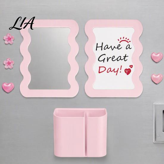 Gym Locker Organization 10Pcs Accessories Kit for Girls, Includes Magnetic Mirror, Whiteboard, Pen Holder, Back to School Supplies Magnets Stickers,