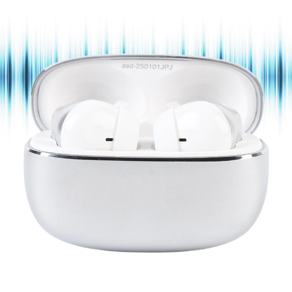 Multi Language Translation Earbuds Noise Reduction Wireless   Translator Earphones with Zinc Alloy Earbuds Case for Travel Language Learning